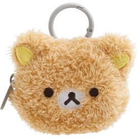 San-X Rilakkuma CA75401 Plush Mini Pouch, 2.4 x 3.0 x 1.2 inches (60 x 75 x 30 mm)