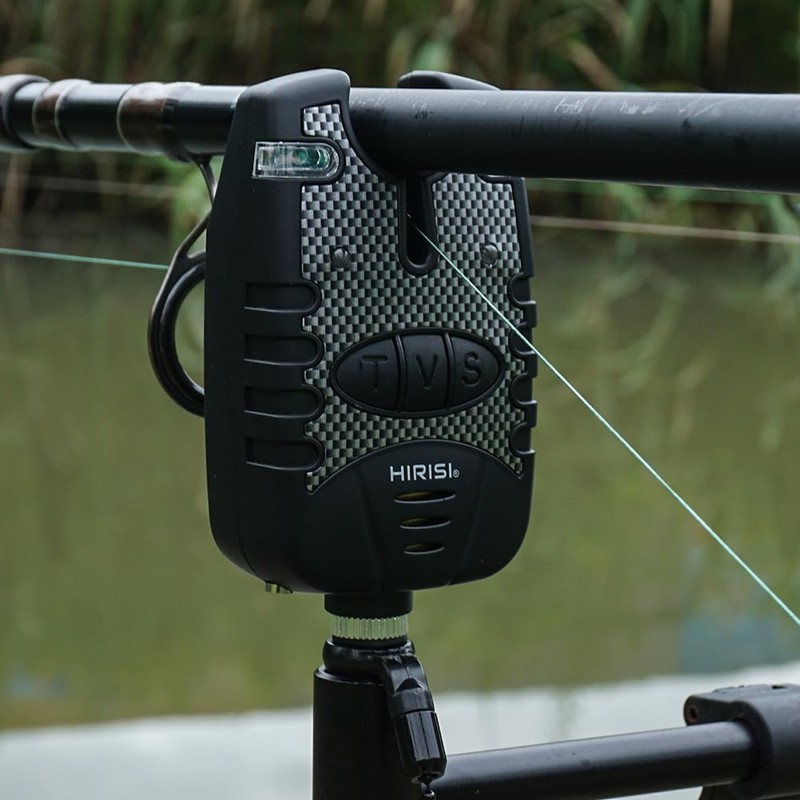 Hirisi Tackle Carp Fishing Bite Alarm and 3 Swingers in