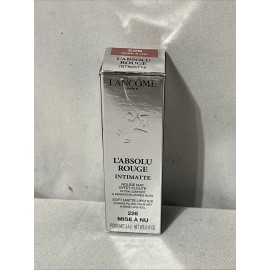 Lancôme LANCOME L'absolu Rouge Intimatte Soft Matte Lipstick 226 Mise A Nu 0.12 Oz