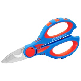 WEICON TOOLS Electrician's Scissors XL Electrician Scissors for Cutting, Stripping and Crimping with Protective Case