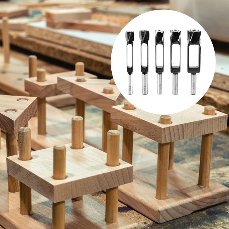 Tenon Cutting Dowel Tenon Drill Deep Drill, Dowel Plug Cutter