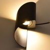 LED Wall Light Modern Waterproof Decorative Warm Light Innovative Spiral
