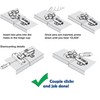 ED ltd. Set of 10 Add On Soft Close Cabinet