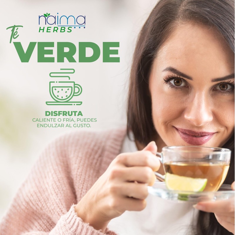 Té Verde- 250gr de té 100% Natural, Tisana Organica