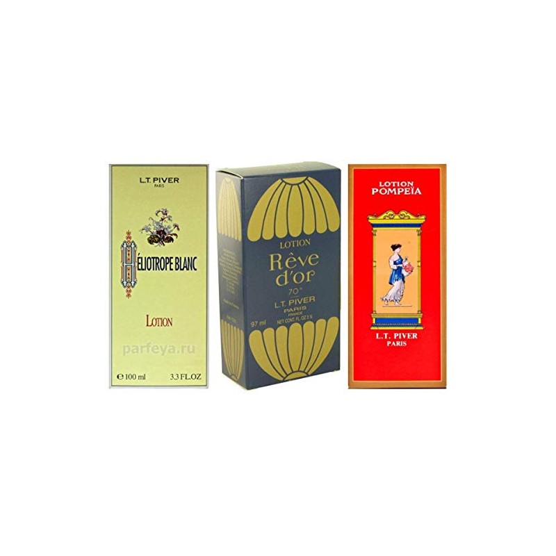 Pompeia + Reve D'or by LT Piver Lotion EDT 3.3