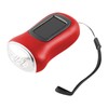 Solar Flashlight | Hand Crank Outdoor Flashlight | Weatherproof Solar