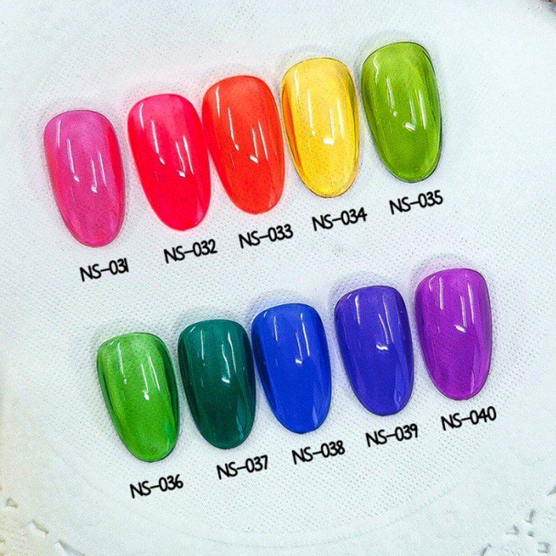 Gel Angel Nudiade Season 4 10 Piece Set Syrup Gel