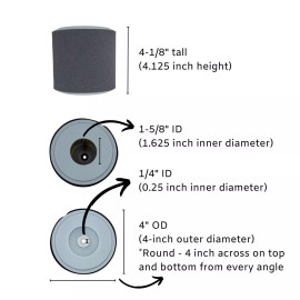 Rotary GX270 & GX390 Honda Cyclone Air Cleaner Air Filter Replacement P/N 17210-Z1C-781