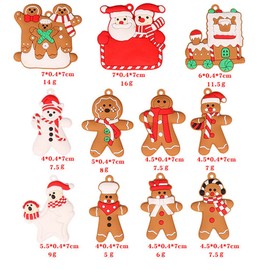 ENYACOS Traditional Ginger Man Christmas Tree Decorations Hanging Gingerbread Man Christmas Tree Decorations Christmas Pendant Christmas Tree Decorations Hanging Gingerbread Man Christmas Ornaments