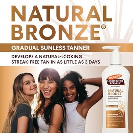 Palmers Cocoa Butter Formula Natural Bronze, Locin Corporal Autobronceadora Gradual Humectante con Manteca de Cacao y Vitamina E, 400ml               