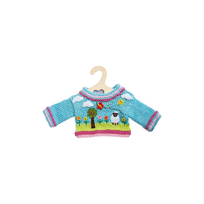 Heless 2154 - Strickpullover für Puppen, Größe 35 - 45