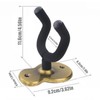 Midyrrg Electric Guitar Wall Mount Angled Guitar Wall Hangers Metal