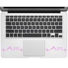 LA DECAL 2X Mickey Mouse Heartbeat Decal Sticker for Laptop
