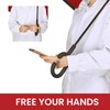 G4Free 62 Inch Large Reverse Umbrella with C-Shaped Handle, Windproof