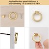 Brosay Drop Ring Drawer Pulls Antique Round Cabinet Ring Pulls