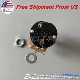Unbranded Mini Lathe Speed Control Potentiometer & On Off Switch For WH24-2 4K7 B500K Ohms
