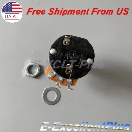 Unbranded Mini Lathe Speed Control Potentiometer & On Off Switch For WH24-2 4K7 B500K Ohms
