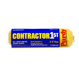Purdy Contractor 1st Polyester 9" W x 3/4" Paint Roller Cover 1 Pk. - Case of: 15