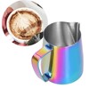 Stainless Steel Milk Frothing Pitcher Pointed Mouth Coffee Frother Cup