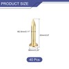uxcell 40 Pcs Small Tiny Nails 2.8mmx20mm(DxL) Tiny Brass Nails