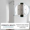 30 Pack Satin Nickel Door Hinges 3.5 inch Brushed Nickel