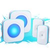 Wireless Doorbell 1200 feet Waterproof Door Bell with 2 Buttons