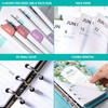 2026 Planner Refills - Weekly Monthly Refills with 6 Punched
