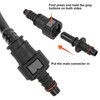 LUHOCIY Pack of 6 Connection for Fuel Line, Quick Coupling