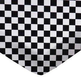 SheetWorld Fitted 100% Cotton Percale Play Yard Sheet Fits BabyBjorn Travel Crib Light 24 x 42, Black White Checkerboard, Made in USA