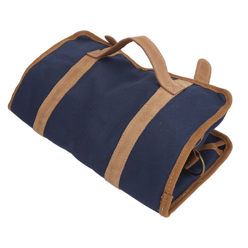 Bartender Tool Bag Bar Kit Bag Waterproof Canvas Multiple Compartments