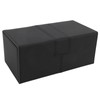 Card Deck Box with 3 Drawers Large Capacity Magnetic Closure