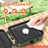 Propane 2-Burner Foldable Camping Stove with Carry Bag, Portable Propane