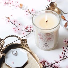 JewelScent Cherry Blossom Home Jewelry 18oz Ring Candle Size 10, Tropical Sunrise