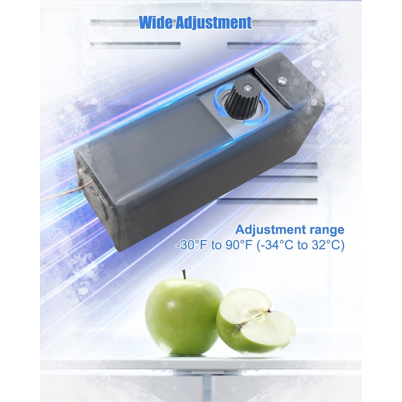 Replace W1609-101 Refrigeration Temperature Control from -30 Degrees F to
