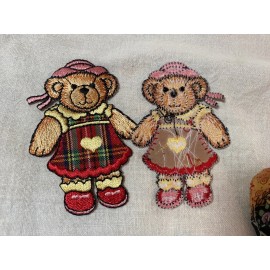 Unbranded teddy bear patches choice boy girl birthday Iron on - boy patch