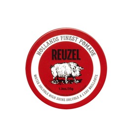 Red water-based high gloss pomade 35g / 레드 수성 고광택 포마드 35g