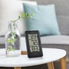 La Crosse Technology 308-43647-INT Digital Black Wireless Thermometer with Indoor