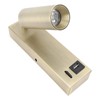 LED Wall Mounted Spotlight Adjustable Angle USB Port Design Stylish