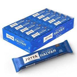 Joyva Halvah – Original, 3.5oz, Pack of 20 | A Delicious Sesame Treat | Dairy Free, Gluten-Free & Kosher Parve | Handcrafted in Brooklyn