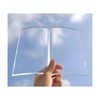DIZLAS Book Stopper Keep Open Fixed Acrylic Bending Spread Textbook
