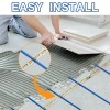 MAXKOSKO 25sqft Underfloor Heating - Electric Heated Floor Cable and