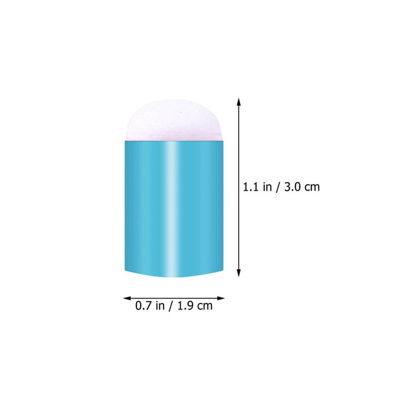 Baluue 10pcs Gradient Shading Sponge Tips for Nail Art Manicure