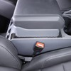 Hudiriy Soft Carbon Fiber Car Armrest Panel Cover TrimSticker Compatible
