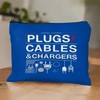 Plugs, Cables & Chargers Bag - Durable, Portable and Stylish