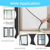 DIY Magnetic Window Insulation Kit 59"x61" Indoor Clear Film for