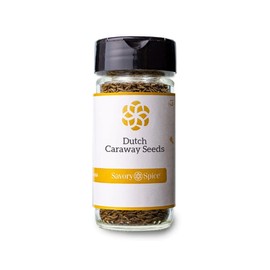 Savory Spice Dutch Caraway Seeds - Caraway Seeds for Baking & Brown Breads | Season Rye Bread, Irish Soda Bread, Crackers, Stews, Cheese, Sausage & Pickles (1/2 Cup Bag - Net: 2 oz)