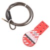 Tagout Cable Lock Rugged Reliable Rustproof 6 Hole Stainless Steel
