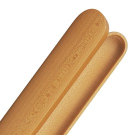 Alphax AP-913184 Chopsticks Case, Wooden, 10.2 inches (26 cm), Hollow Chopstick Case, Large, Cherry