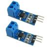 KKHMF 2pcs 5A Range ACS712 Module ACS712ELCTR-05A Current Sensor Module