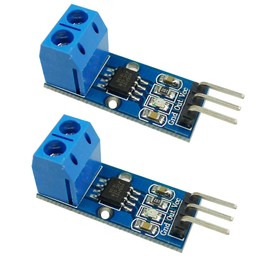 KKHMF 2pcs 5A Range ACS712 Module ACS712ELCTR-05A Current Sensor Module